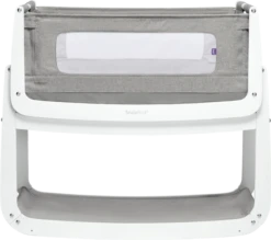 Snüz SnuzPod 4 Bedside Crib - Dusk Grey