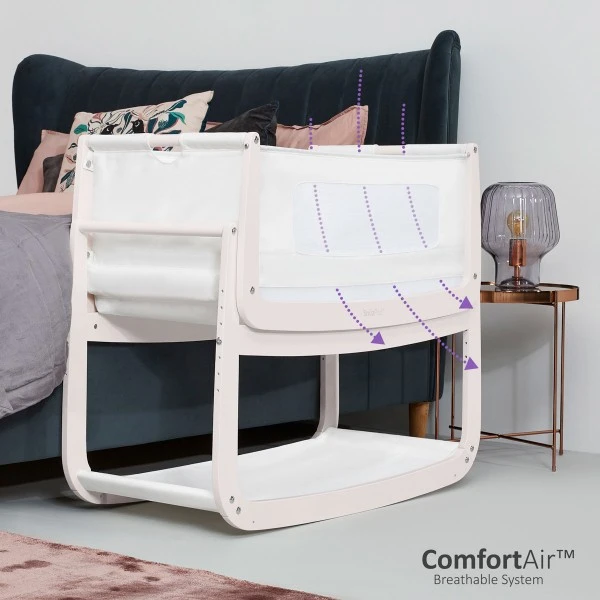 Snüz SnuzPod 4 Bedside Crib - Rose White 6 Snüz SnuzPod 4 Bedside Crib - Rose White - Image 4