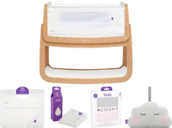 Snüz SnuzPod 4 Complete Bundle - Natural -Stroller Shop 24 10 20201814729800 Naturalbundle rosespots