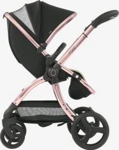 Egg 2 Stroller And Carrycot - Diamond Black -Stroller Shop 24 11 20203186535598 egg2 diamond black side view parent facing ventilation