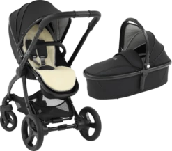 Egg 2 Stroller And Carrycot - Just Black