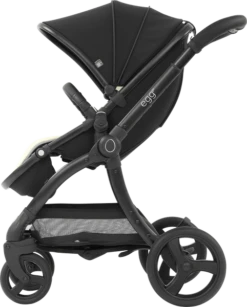 Egg 2 Stroller And Carrycot - Just Black -Stroller Shop 24 11 20205209860464 egg2 just black side view world facing