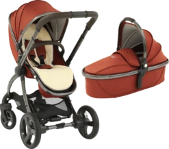 Egg 2 Stroller And Carrycot - Paprika