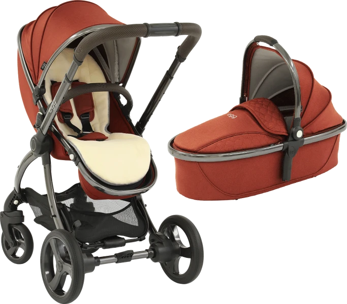 Egg 2 Stroller And Carrycot - Paprika 3 Egg 2 Stroller And Carrycot - Paprika