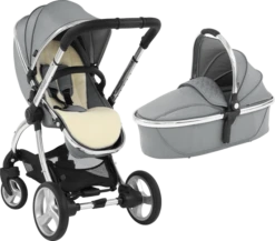 Egg 2 Stroller And Carrycot - Monument Grey