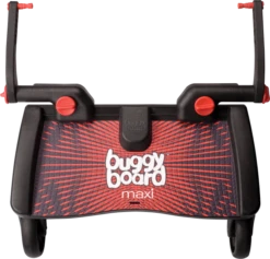 Lascal Buggyboard Maxi 13 Lascal Buggyboard Maxi -Stroller Shop 26 06 20193840279419 Lascal Buggyboard Maxi Red Product Shot Birdseye