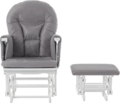 Obaby Reclining Glider Chair And Stool