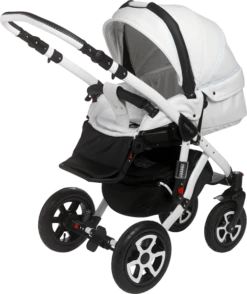 Mee-Go Milano Sport - White Chassis -Stroller Shop 26 10 20173690992301 MILANO PUSHCHAIR SPORTS WHITE MONO 0002 rt