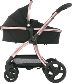 Egg 2 Carrycot - Special Editions -Stroller Shop 26 11 20202456806521 egg2 diamond black side view carrycot on chassis