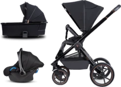 Venicci Tinum SE Stylish Black 3 In 1 Travel System