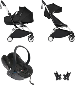 BABYZEN YOYO² With Bassinet Travel System - White Frame