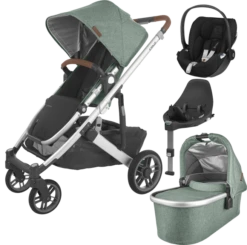 Uppababy Cruz V2 Cloud Z & Base Travel System -Stroller Shop 30 08 20203287089852 CRUZ20 EMT CybexBundle